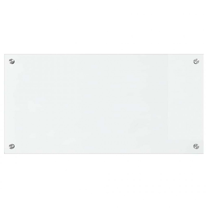 Panel kuchenny przezroczysty 80 x 40 cm szkło hartowane