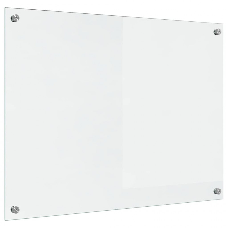 Panel kuchenny przezroczysty 80 x 60 cm szkło hartowane