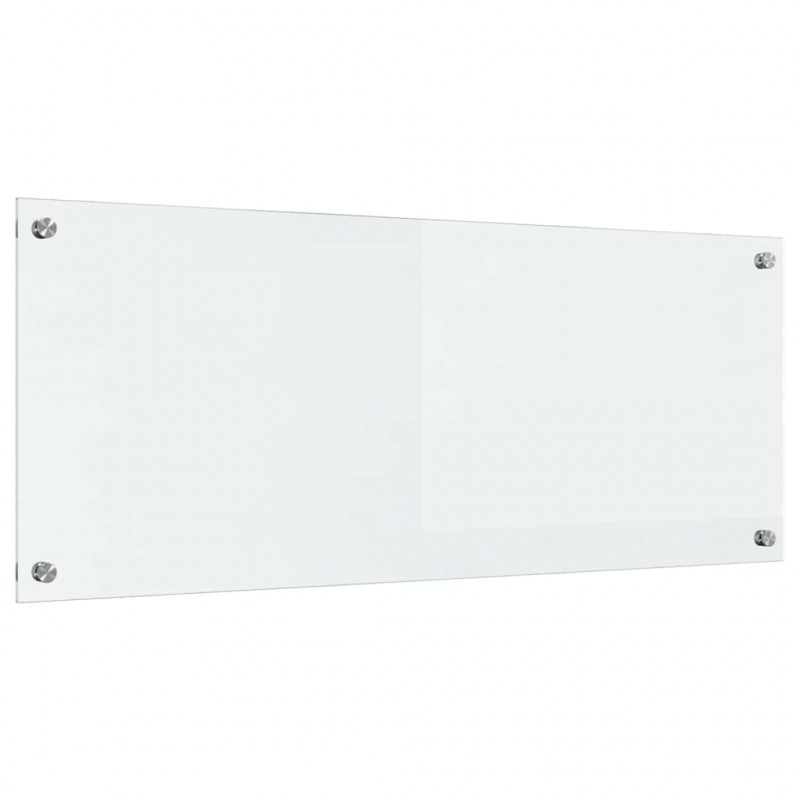 Panel kuchenny przezroczysty 100 x 40 cm szkło hartowane