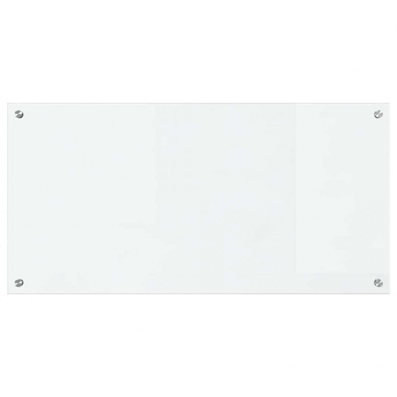 Panel kuchenny przezroczysty 100 x 50 cm szkło hartowane