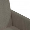 Krzesełka jadalne na kółkach 2 pcs Jasnoszary 57 x 66 x 94 cm