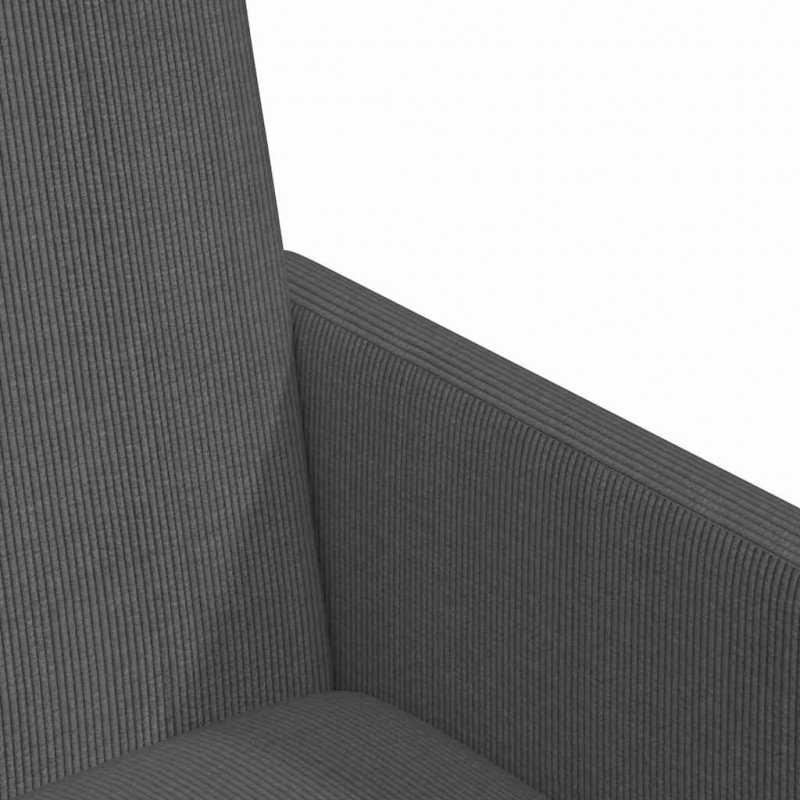 Krzesełka jadalne na kółkach 2 pcs ciemno szary 57 x 66 x 94 cm