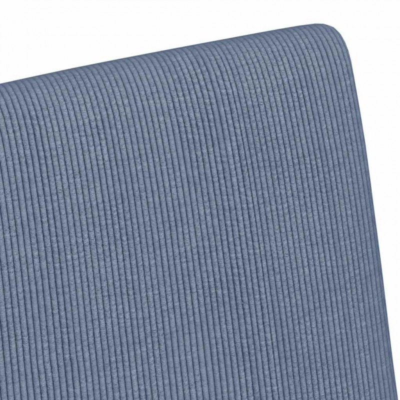 Krzesełka jadalne na kółkach 2 pcs Niebieski 57 x 66 x 94 cm