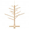 Drewniana choinka Naturalny 75 cm Lite drewno sosnowe