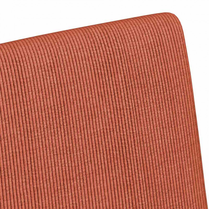 Krzesełka jadalne na kółkach 2 pcs Czerwono-pomarańczowy