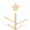 Drewniana choinka Naturalny 75 cm Lite drewno sosnowe