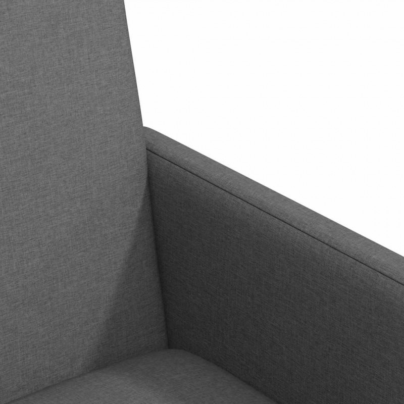 Krzesełka jadalne na kółkach 2 pcs Ciemnoszary 57 x 66 x 94 cm