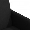 Krzesełka jadalne na kółkach 2 pcs Czarny 57 x 66 x 94 cm
