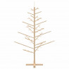 Drewniana choinka Naturalny 150 cm Lite drewno sosnowe