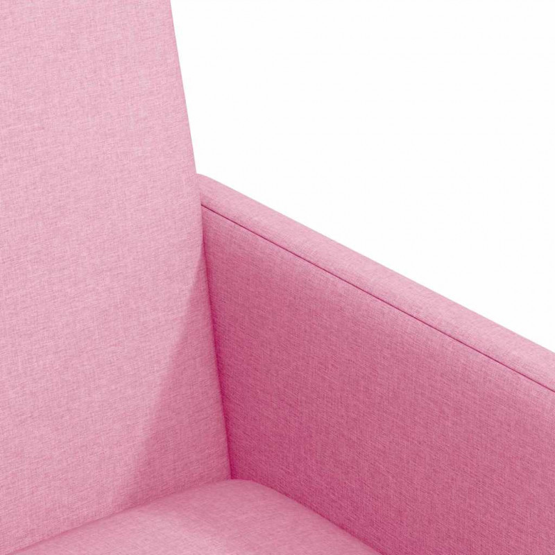 Krzesełka jadalne na kółkach 2 pcs Różowy 57 x 66 x 94 cm