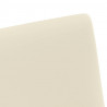 Krzesełka jadalne na kółkach 2 pcs Kremowy 57 x 66 x 94 cm
