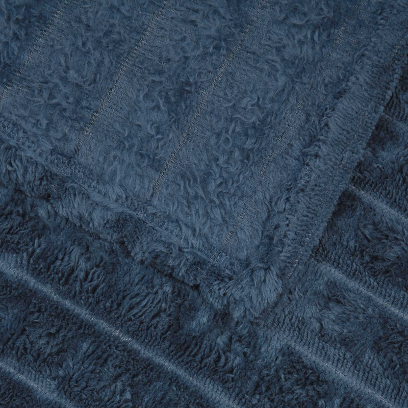 Koc Granatowy 270 x 240 cm Polar