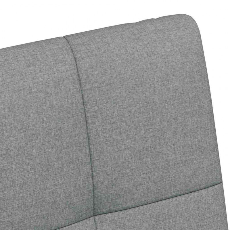 Krzesełka jadalne na kółkach 2 pcs Jasnoszary 58 x 65 x 94 cm