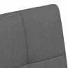 Krzesełka jadalne na kółkach 2 pcs ciemno szary 58 x 65 x 94 cm