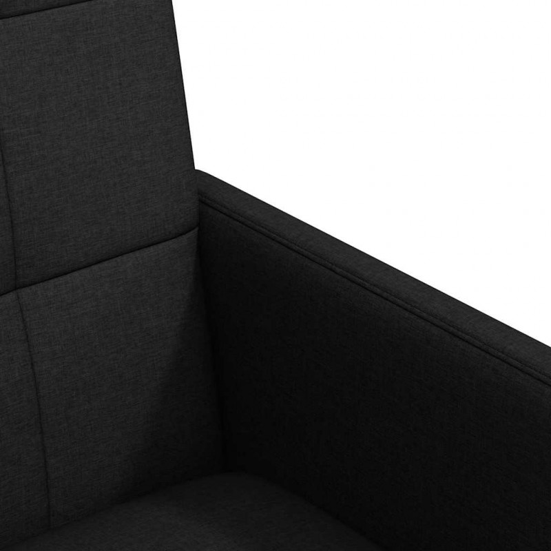Krzesełka jadalne na kółkach 2 pcs Czarny 58 x 65 x 94 cm
