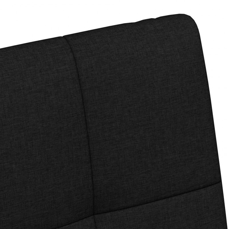Krzesełka jadalne na kółkach 2 pcs Czarny 58 x 65 x 94 cm