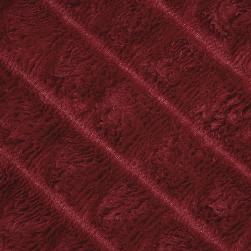 Koc Bordeaux Czerwony 150 x 130 cm Polar