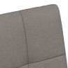 Krzesełka jadalne na kółkach 2 pcs Ciemnoszary 58 x 65 x 94 cm