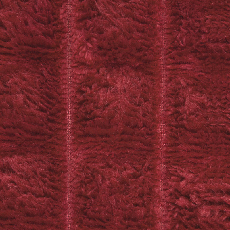 Koc Bordeaux Czerwony 240 x 220 cm Polar