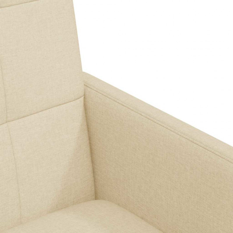 Krzesełka jadalne na kółkach 2 pcs Kremowy 58 x 65 x 94 cm