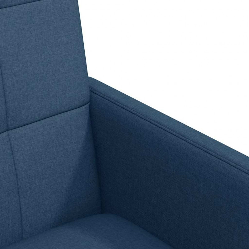 Krzesełka jadalne na kółkach 2 pcs Niebieski 58 x 65 x 94 cm