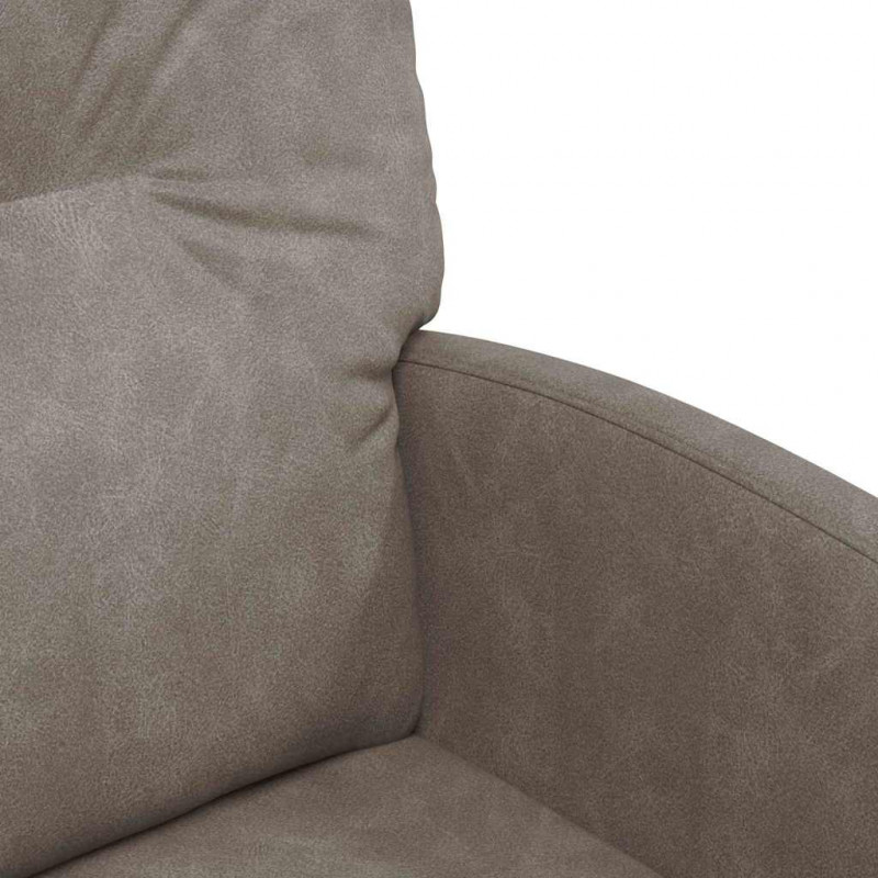 Krzesełka jadalne na kółkach 2 pcs Szary 57 x 67 x 95 cm