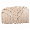 Koce narzutowe 6 pcs Beżowy 270 x 240 cm Polar