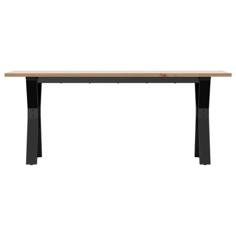 Stolik kawowy z nogami w kształcie litery Y, 110x40x45 cm