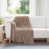 Koce narzutowe 6 pcs Camel 150 x 130 cm Polar