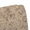 Krzesełka jadalne na kółkach 2 pcs Jasnoszary 57 x 67 x 95 cm