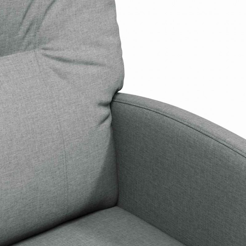Krzesełka jadalne na kółkach 2 pcs Jasnoszary 57 x 67 x 95 cm