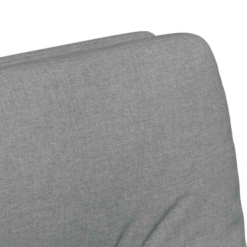 Krzesełka jadalne na kółkach 2 pcs Jasnoszary 57 x 67 x 95 cm