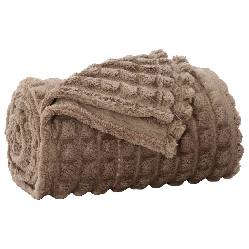 Koce narzutowe 6 pcs Camel 270 x 240 cm Polar
