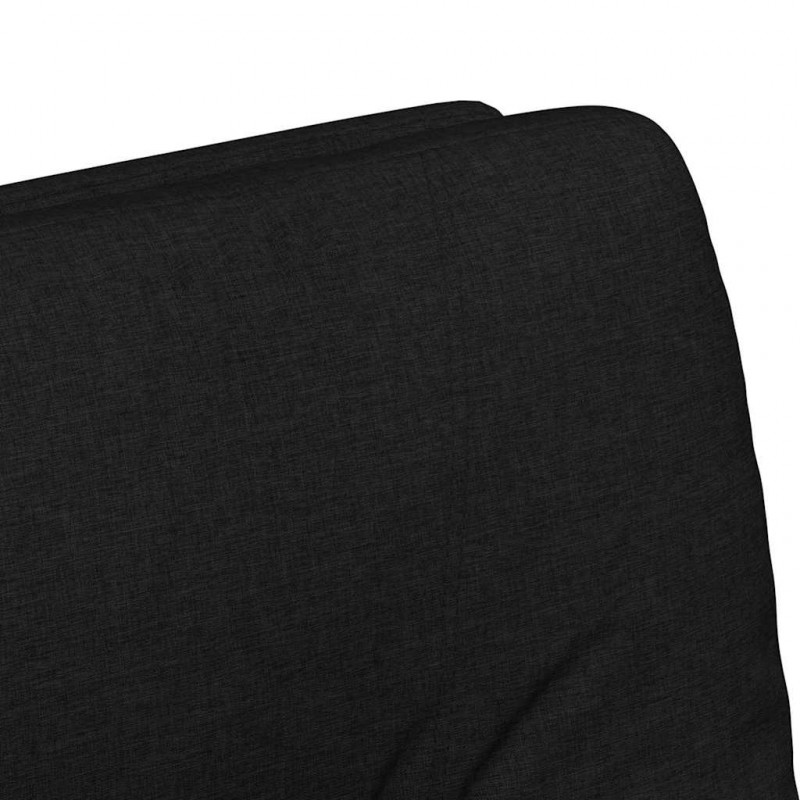 Krzesełka jadalne na kółkach 2 pcs Czarny 57 x 67 x 95 cm