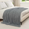 Koce narzutowe 6 pcs Ciemnoszary 200 x 150 cm Polar