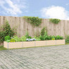 Donica Kość słoniowa 480 x 100 x 45 cm Stal Galwanizowana