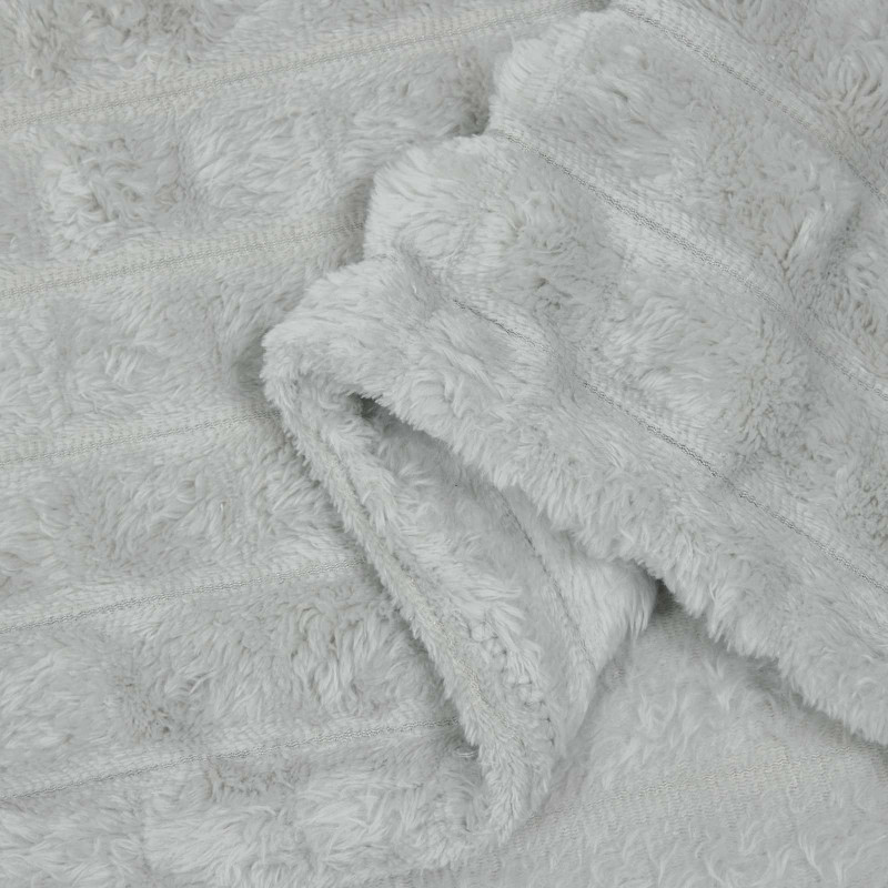 Koce narzutowe 6 pcs Szary 150 x 130 cm Polar