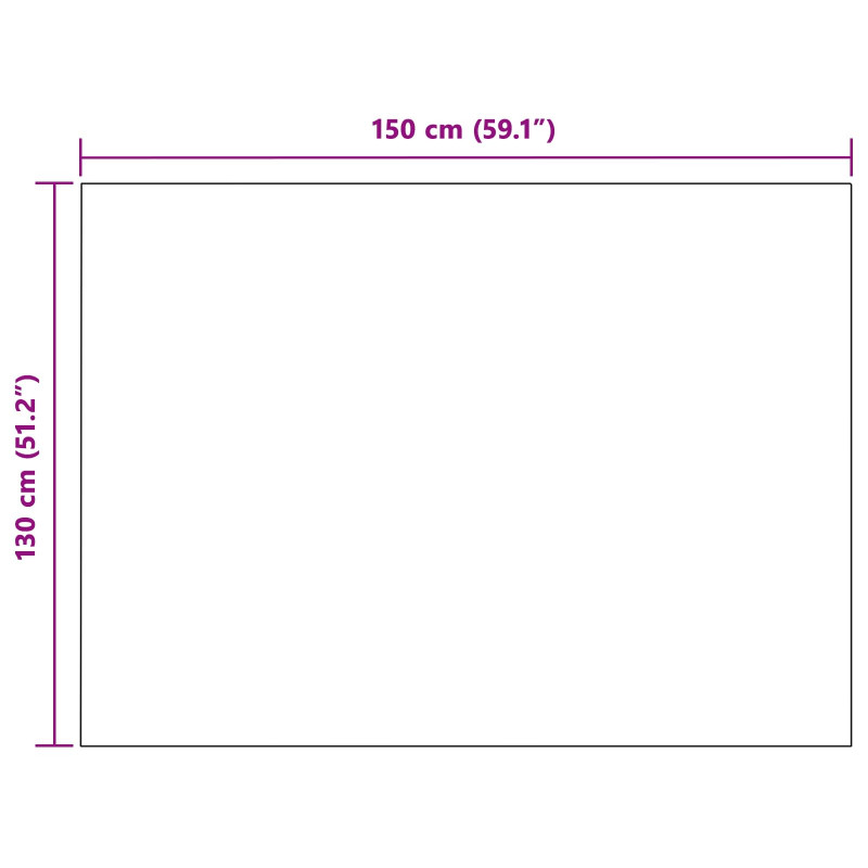 Koce narzutowe 6 pcs Szary 150 x 130 cm Polar