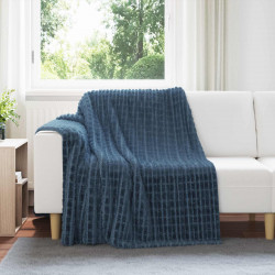 Koce narzutowe 6 pcs Granatowy 200 x 150 cm Polar