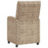 Krzesełka jadalne na kółkach 2 pcs Jasnoszary 58 x 67 x 97 cm