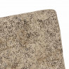 Krzesełka jadalne na kółkach 2 pcs Jasnoszary 58 x 67 x 97 cm