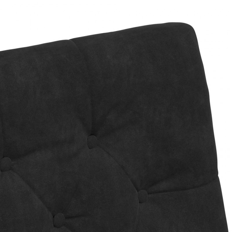Krzesełka jadalne na kółkach 2 pcs Czarny 58 x 67 x 97 cm