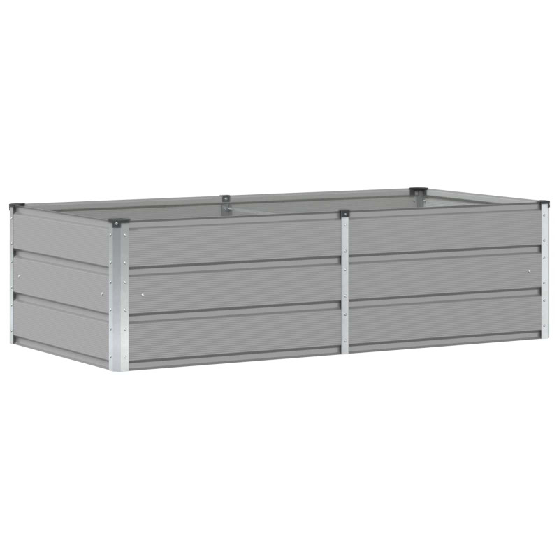 Donica Jasnoszary 160 x 80 x 45 cm Stal