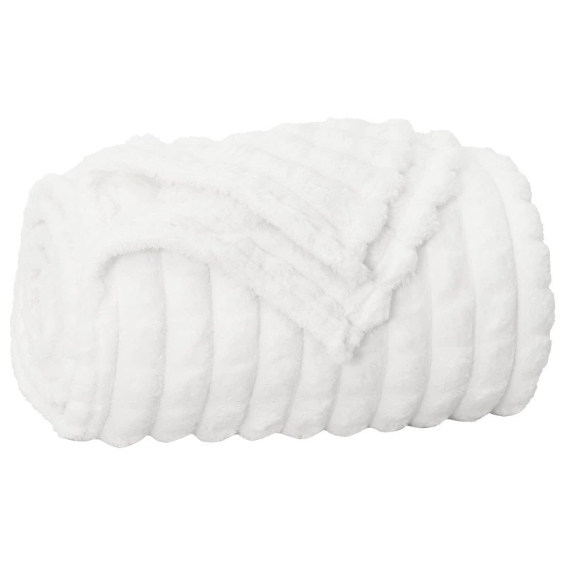 Koce narzutowe 6 pcs Biały 200 x 150 cm Polar