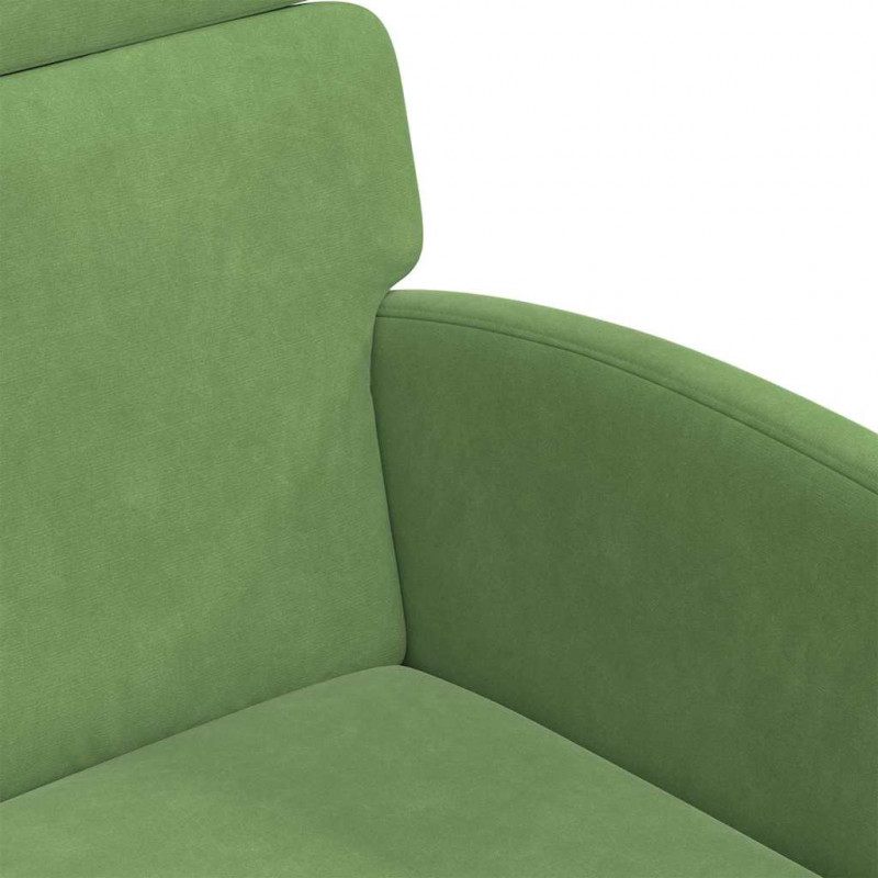 Krzesełka jadalne na kółkach 2 pcs jasnozielony 58 x 65 x 98 cm