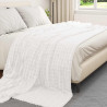 Koce narzutowe 6 pcs Biały 270 x 240 cm Polar