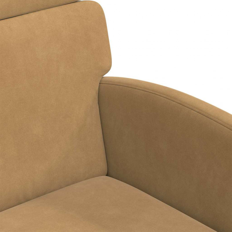 Krzesełka jadalne na kółkach 2 pcs Brązowy 58 x 65 x 98 cm