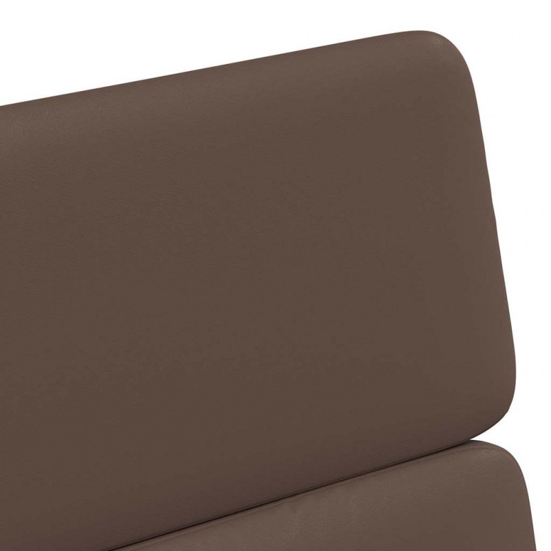 Krzesełka jadalne na kółkach 2 pcs Brązowy 58 x 65 x 98 cm