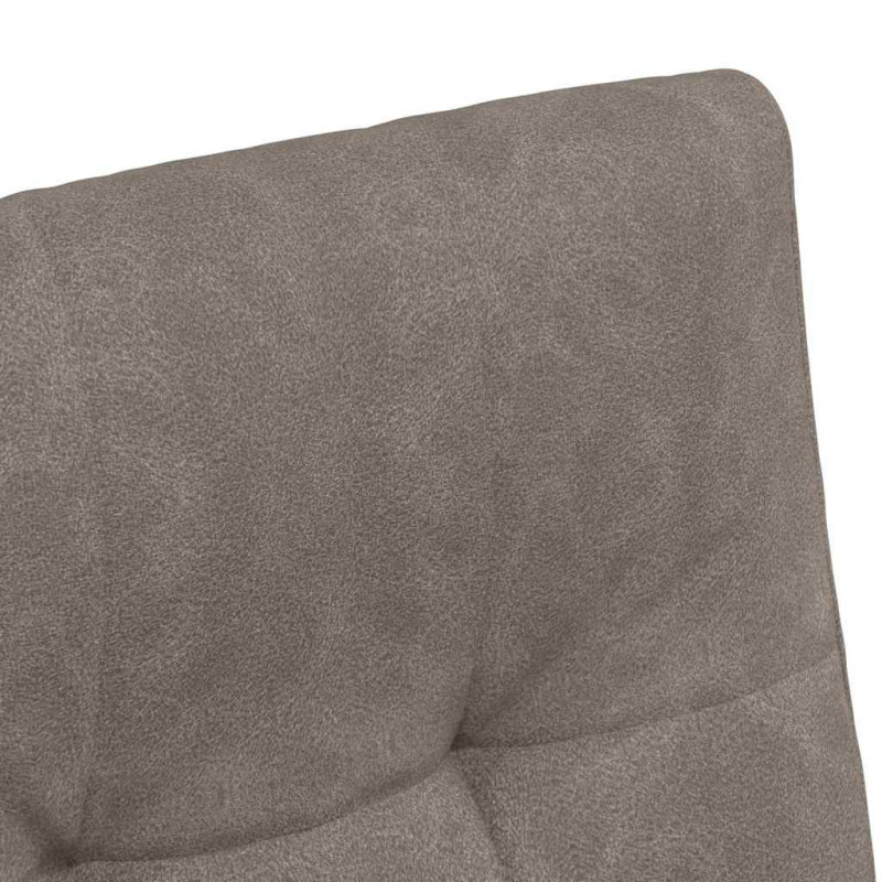Krzesełka jadalne na kółkach 2 pcs Szary 58 x 67 x 97 cm