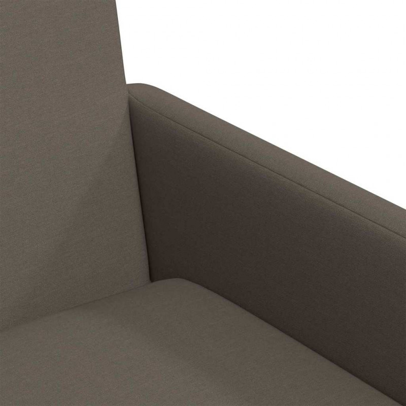 Krzesła jadalne 2 pcs Jasnoszary 57 x 67 x 95 cm Płótno